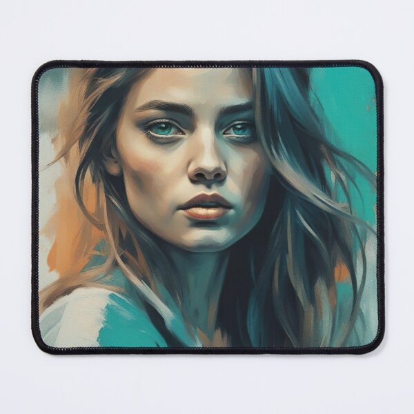 Item preview, Ai Woman colourful portrait 02 designed and sold by BrunoSil.