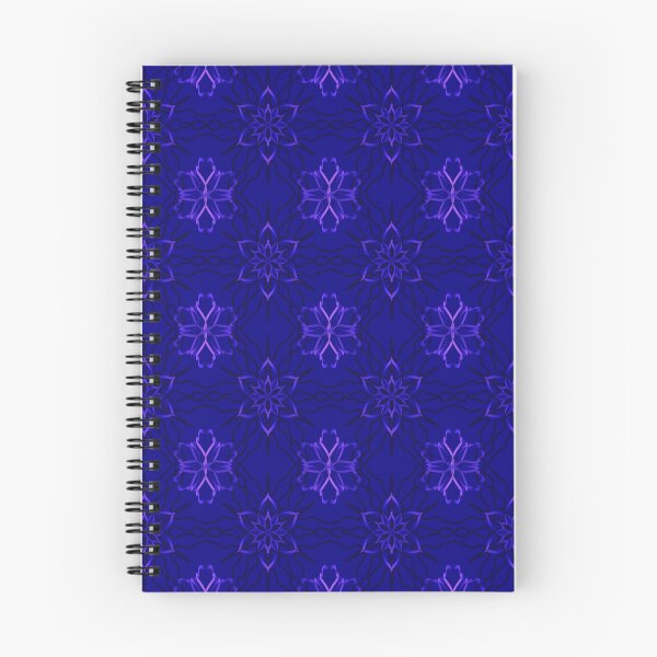 Item preview, Cute blue decorative print designed and sold by triostarpattern.