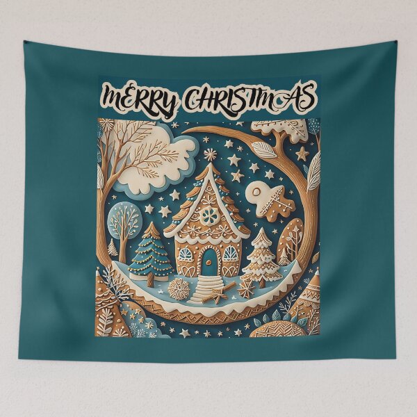 Item preview, CHRISTMAS GINGERBREAD VILLAGE designed and sold by Meandmyshop.