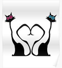 Póster Gatos