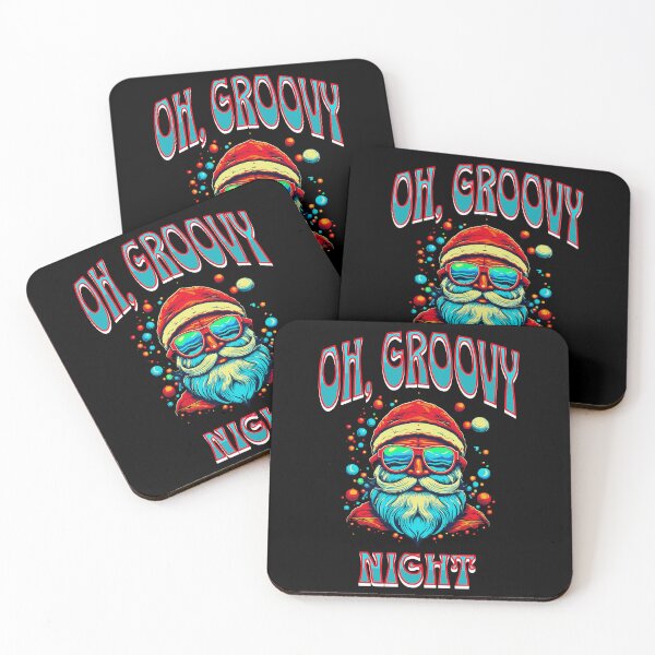 Item preview, Oh Groovy Night - Santa with Style  designed and sold by 5PointsDigital.