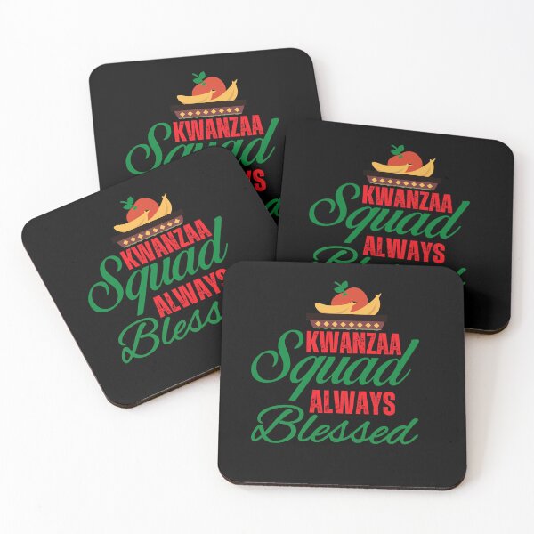 Item preview, Kwanzaa Squad Always Blessed, Happy Kwanzaa African American Holiday designed and sold by MELOYADINA.
