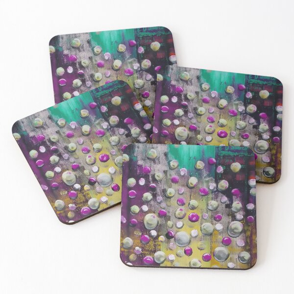 Item preview,  Oil painting colorful bubbles style designed and sold by ironpalette.