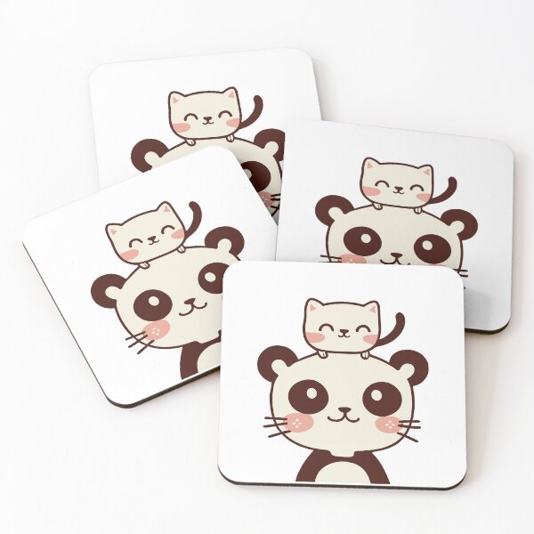 Item preview, the best friends, kittens & pandas designed and sold by NebulaWhimsy.