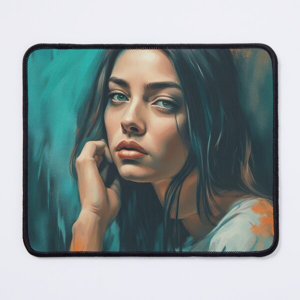Item preview, Ai Woman colourful portrait 04 designed and sold by BrunoSil.