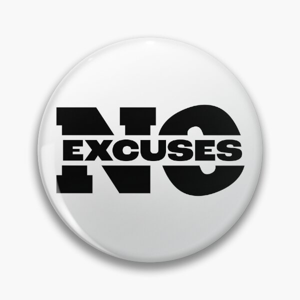 Item preview, No excuses | Fitness Workout Inspiration designed and sold by InfiniteDemand.
