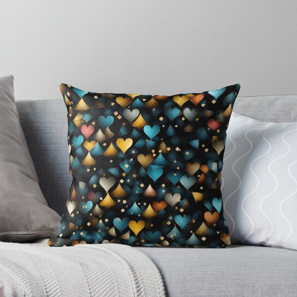 Item preview, Christmas Hearts - Vibrant Patterns designed and sold by Master-Print.
