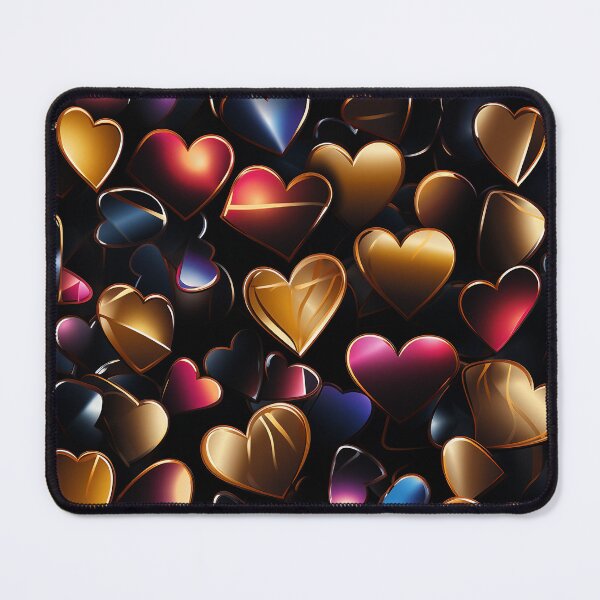Item preview, Christmas Hearts - Vibrant Patterns designed and sold by Master-Print.