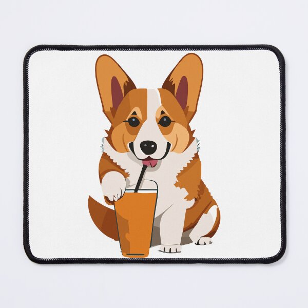 Item preview, Drink with Corgi designed and sold by Corgi-at-night.