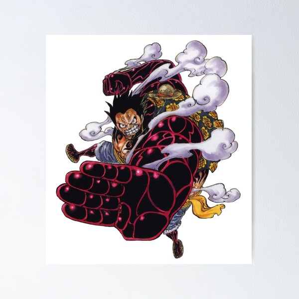 Kabuki Gear 4th Luffy Onepiece - Luffy Gear 4 Png,Luffy Png - free