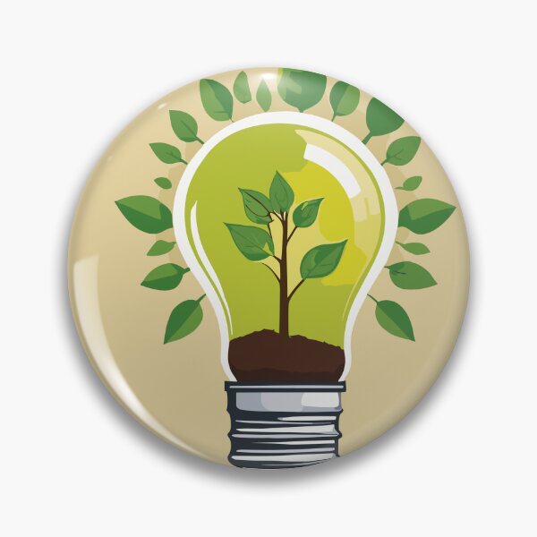 Item preview, Embrace Sustainable Living with Our Eco-Friendly Lightbulb to Sapling Design designed and sold by Diegos-.