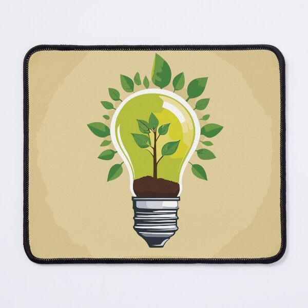 Item preview, Embrace Sustainable Living with Our Eco-Friendly Lightbulb to Sapling Design designed and sold by Diegos-.