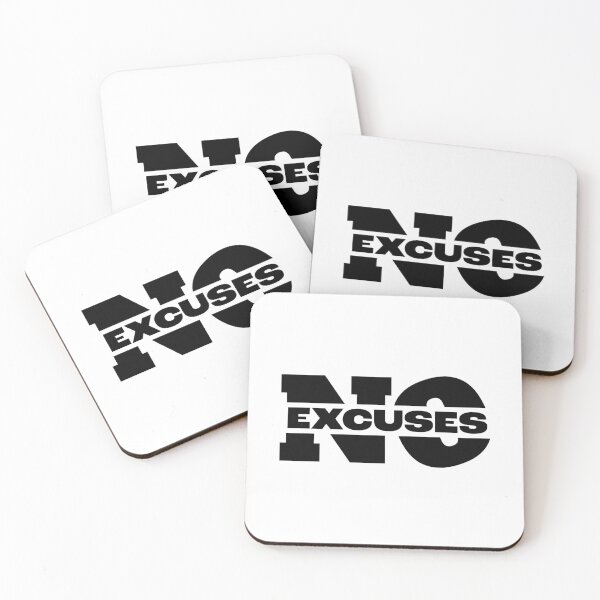 Item preview, No excuses | Fitness Workout Inspiration designed and sold by InfiniteDemand.