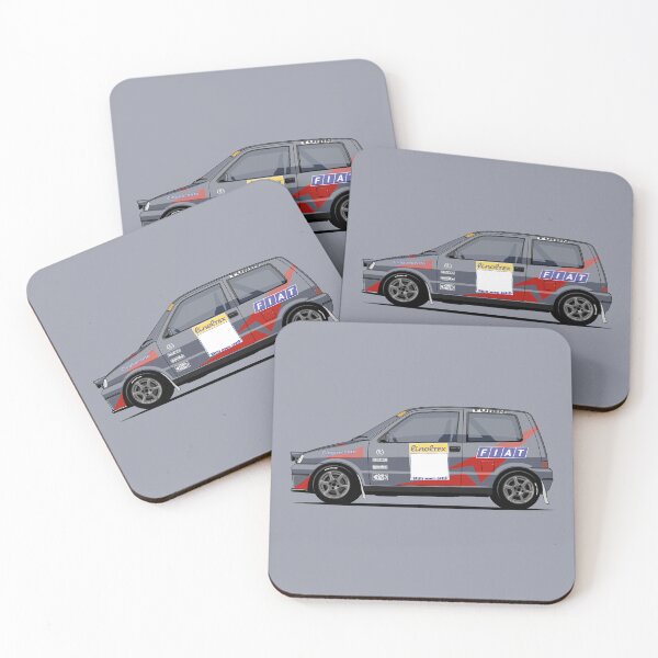 Item preview, Cinquecento Sporting Group A Monte Carlo Rally Car Grey V2 designed and sold by Sweaty-and-Loud.