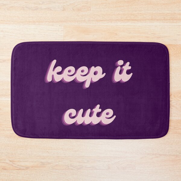 Item preview, Keep it Cute Hoodie designed and sold by Swooncake Press.