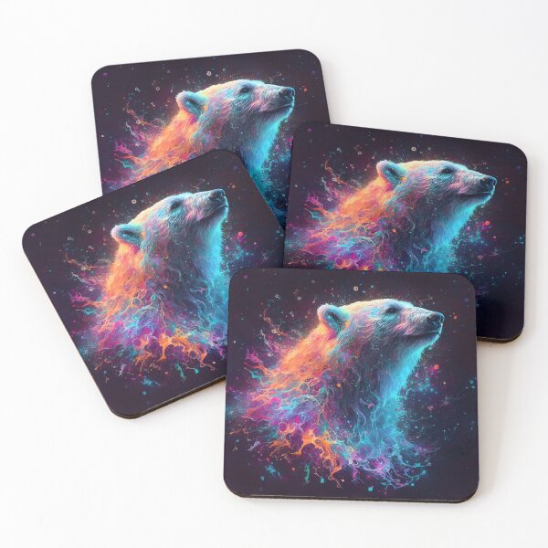 Item preview, Astral Polar Bear designed and sold by javaoverride.