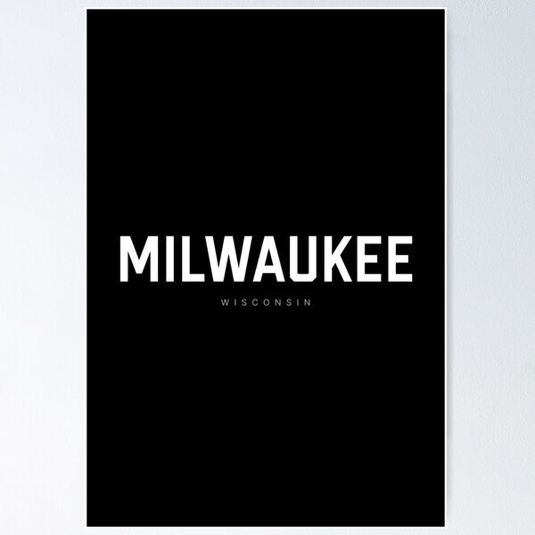 Aperçu de l'œuvre Milwaukee, Wisconsin créée et vendue par petersweater.