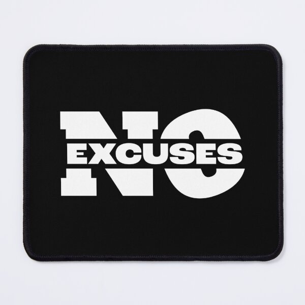 Item preview, No excuses | Fitness Workout Inspiration designed and sold by InfiniteDemand.