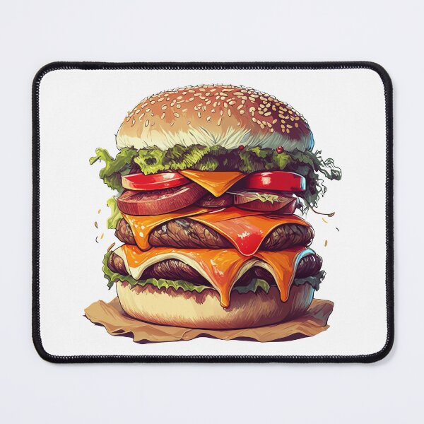 Item preview, Sizzle in Style: Burger Lover's Delight designed and sold by UncleBison.