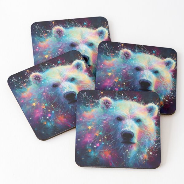 Item preview, Astral Bear: Cosmic Constellations designed and sold by javaoverride.