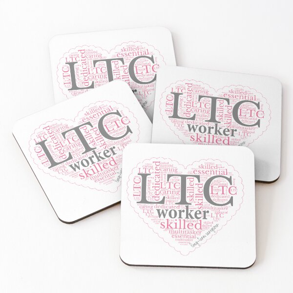 Item preview,  Pink Word Heart, T-shirt for long-term care workers designed and sold by TaraGbear.