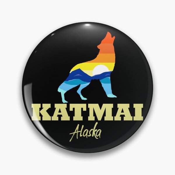Artikelvorschau, Katmai National Park Wolf Katmai Alaska Katmai Gear entworfen und verkauft von DynamicDesign.