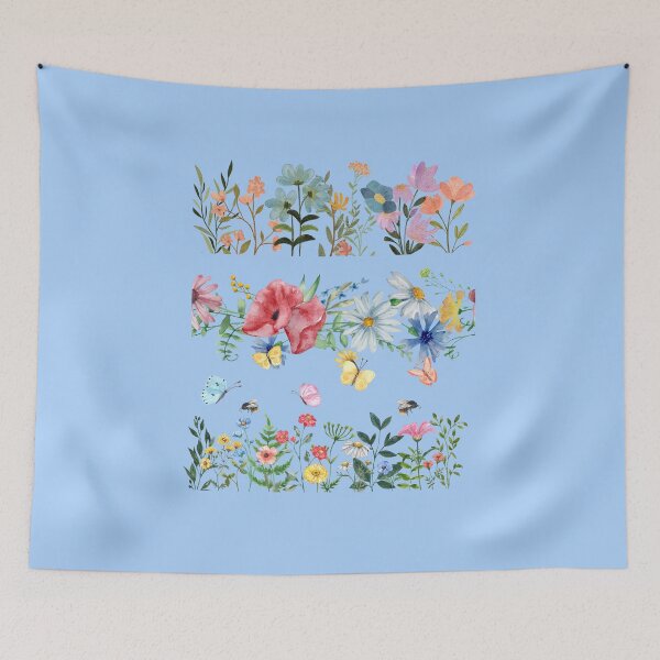 Item preview,  Watercolor wildflowers frames graphic design designed and sold by Openspace2020.