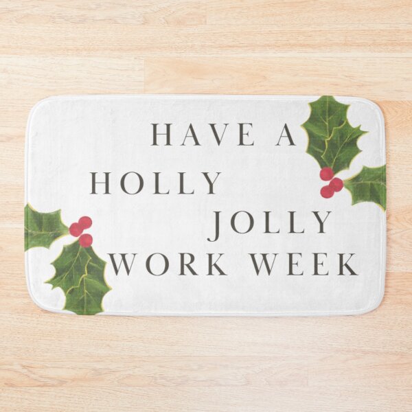 Item preview, Jolly Work Week designed and sold by Panicked Pixie.