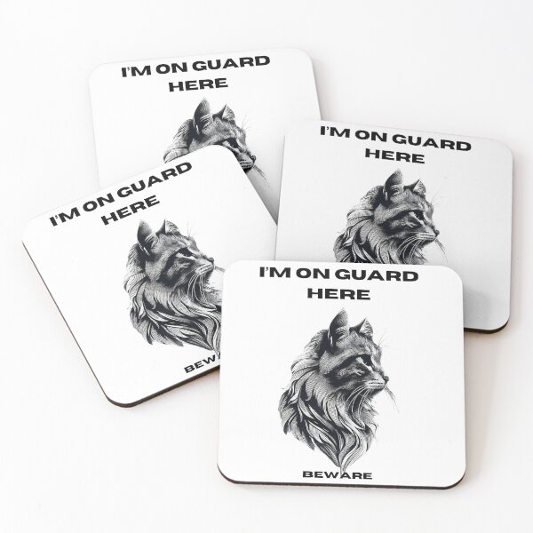 Item preview, I'm on guard here, beware designed and sold by I'm Magdalena .