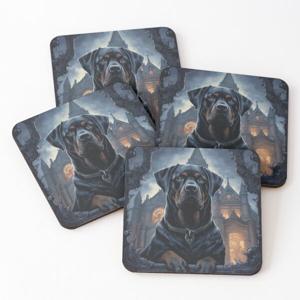 Item preview, Rottweiler Against Castles designed and sold by Nocturne  Paws.