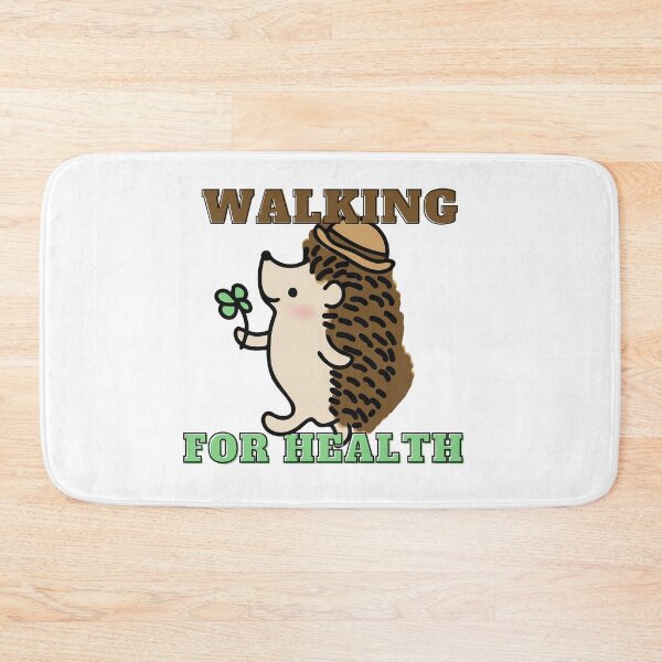 Item preview, Hedgehog walking to stay healthy designed and sold by VonLogaart.