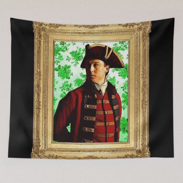 Item preview, Portrait of Black Jack designed and sold by LisaMPierce1990.
