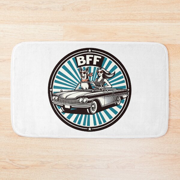 Item preview, BFF Best Friend Forever! dog and girl designed and sold by Arthoughts.