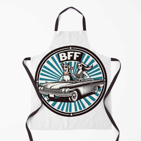 Item preview, BFF Best Friend Forever! dog and girl designed and sold by Arthoughts.