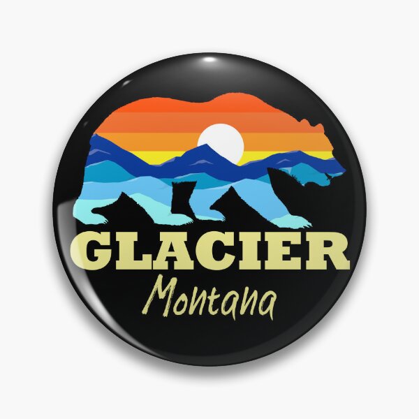 Item preview, Glacier National Park Bear Glacier Montana Glacier Gear designed and sold by DynamicDesign.