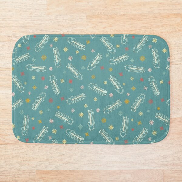Item preview, Sleigh colorful turquoise designed and sold by aliceandida.