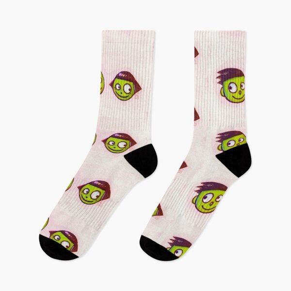 Aperçu de l'œuvre mascottes d'enfant vert créée et vendue par trashcangoddess.