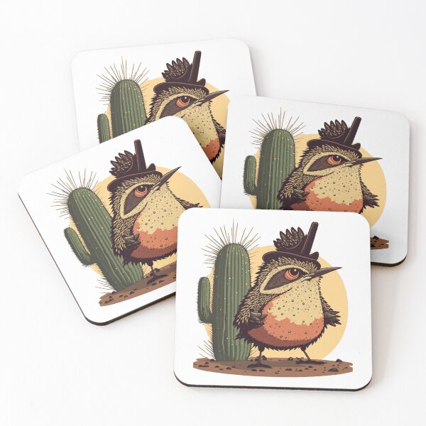 Item preview, Desert Maestro: The Cactus Wren's Oasis Serenade designed and sold by waterhutch.