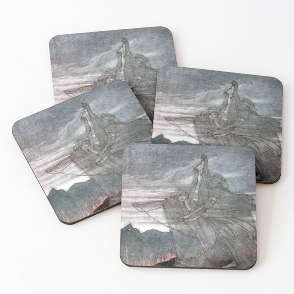 Item preview, The Norns Vanish - Siegfried and the Twilight of the Gods - Arthur Rackham designed and sold by forgottenbeauty.