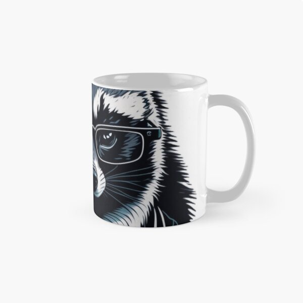 Item preview, Nature-Themed Raccoon Vector Graphic: Instant Art designed and sold by El Rincón Gatuno .