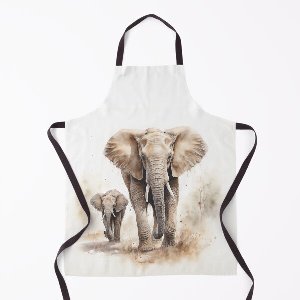 Item preview, Mother and Baby Elephant Painting designed and sold by markstones.