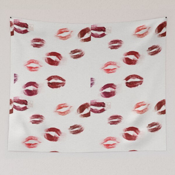 Item preview, lipstick smooches designed and sold by trashcangoddess.