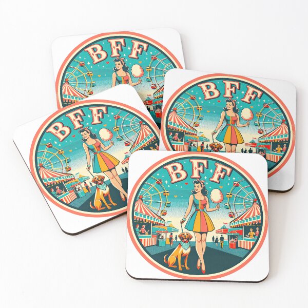 Item preview, BFF Best Friend Forever! dog and girl designed and sold by Arthoughts.