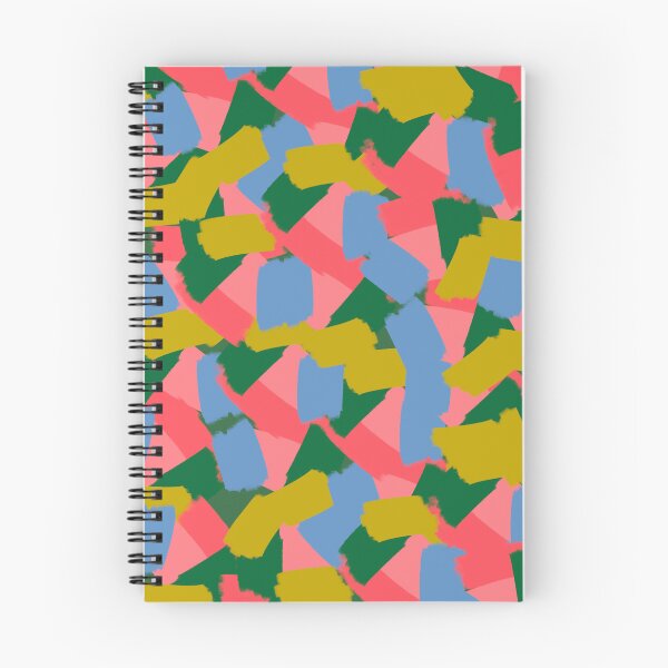 Item preview, Collage in Blue, Pink and Chartreuse designed and sold by springstdesign.