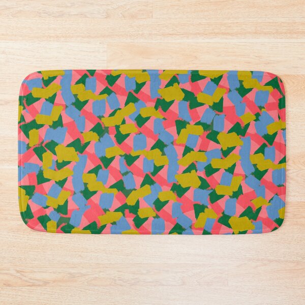 Item preview, Collage in Blue, Pink and Chartreuse designed and sold by springstdesign.