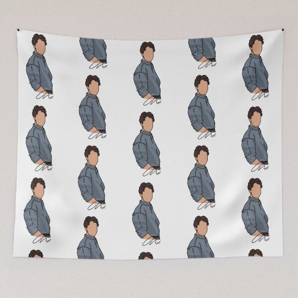Item preview, Featureless portrait of Mathew Perry  designed and sold by Life's eye Art and photography.