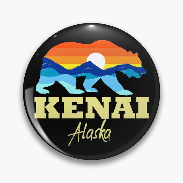 Artikelvorschau, Kenai Fjords National Park Bear Kenai Fjords Alaska Kenai Gear entworfen und verkauft von DynamicDesign.