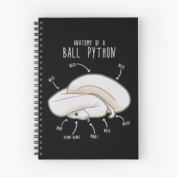 Item preview, Leucistic Ball Python Anatomy designed and sold by Clara Hollins.