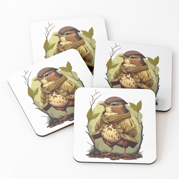 Item preview, Enchanted Echoes: The Hermit Thrush's Woodland Song designed and sold by waterhutch.