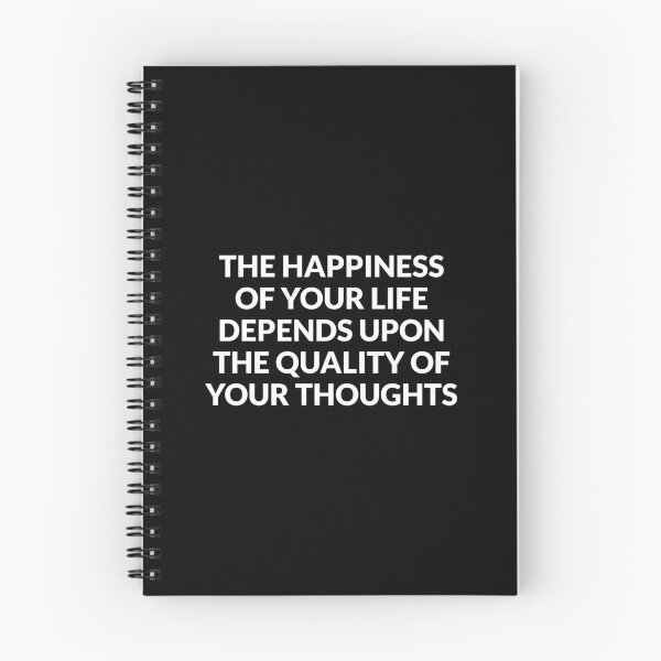 Item preview, Marcus Aurelius Quote - Happiness of your life designed and sold by Inspirationmotivation.